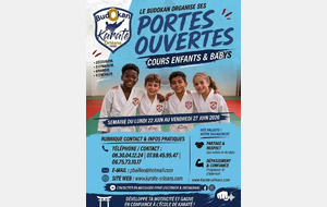 Portes ouvertes du 22 Juin au 27 Juin 2026