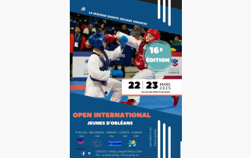 Le 16e Open d’Orléans, ce sera les 22-23 mars 2025