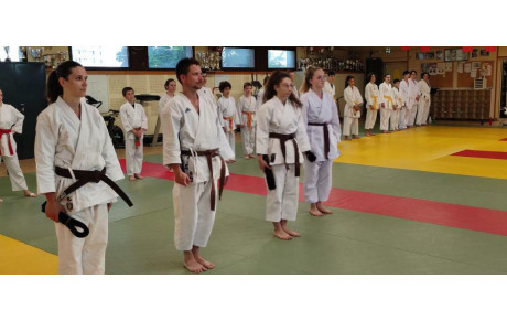 Ils ont reçu leur ceinture noire !