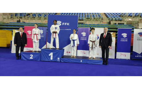Une nouvelle médaille pour Prune Kroubo